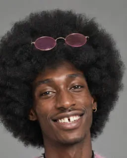 Retrato de Theo Adebayo